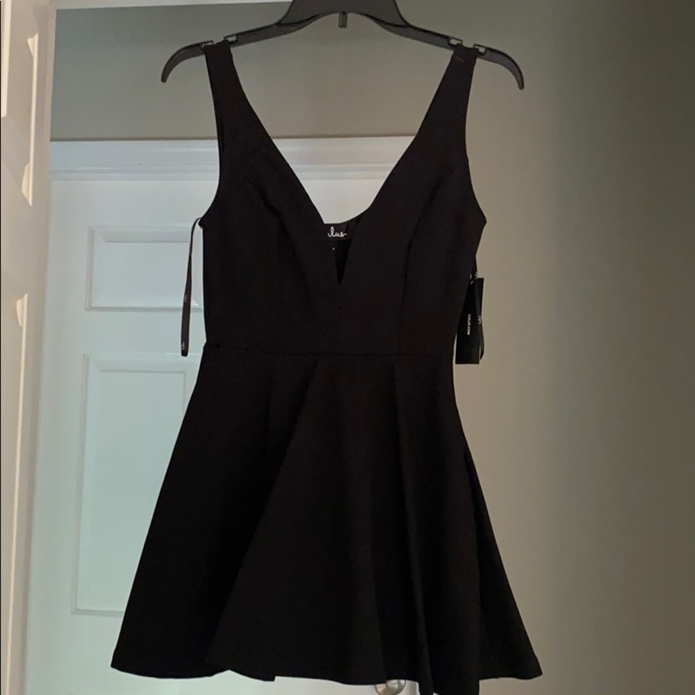 NWT Lulus Black Mini Dress